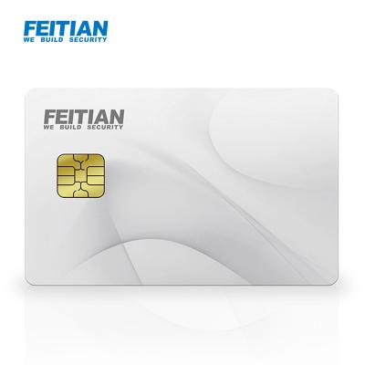 China 64.8K Feitian Smart Card Java Card Support RSA2048 SHA512 CCE with Java COS PI - A40CR for sale