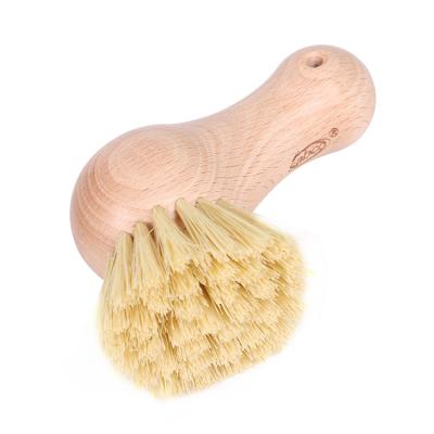 China Eco-Friendly Sustainable Bamboo Pot Cleaner Bamboo Handle Kitchen Brush Cleaning Brush Dish Brush for Home Cleaning Tools for sale