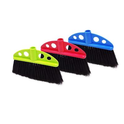 China Home Plastic Broom Cleaning Broom Household Bedroom Garden Making Broom Plastic Stick Cleaning Broom for sale