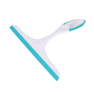 China Sustainable Plastic Car Glass Home Wiper Kitchen Bathroom Handle Window Squeegee Clean Magic Wiper for sale