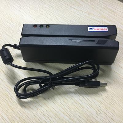 China Portable Plug And Play Magnetic Strip Card Reader Writer For Credit Card MSR900S for sale