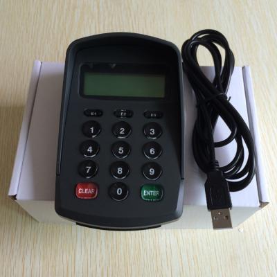 China HX531DA Programmable USB Simulate Serial Port  Bank Pinpad / Keypad / keyboard with LED Display for sale