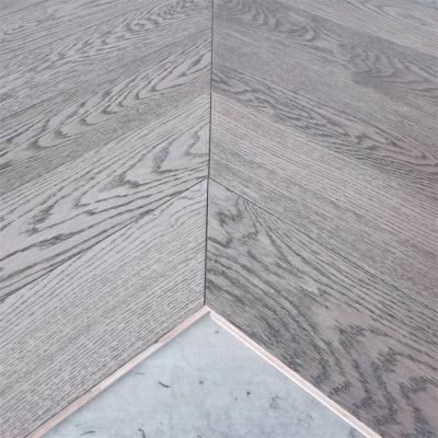 China ABC Modern Herringbone High Grade Deep Brushed Engineered Wood Flooring for sale