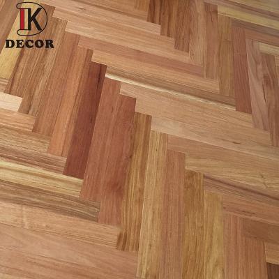 China Doussie Contemporary Multi Layers Wooden Flooring E0 Environmental Wooden Flooring for sale