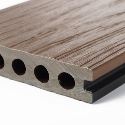 China Modern Anti Slip High Quality Reasonable Price WPC Wood Plastic Composite Deck Flooring for sale