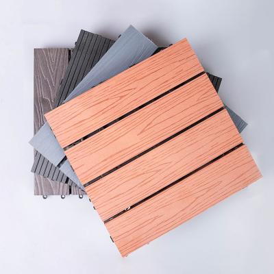 China DIY Outdoor Decking Modern Board Wood Plastic Composite Patio Flooring for sale