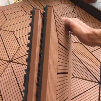 China DIY Series Modern Composite Decking Board Exterior Floor Tiles for sale