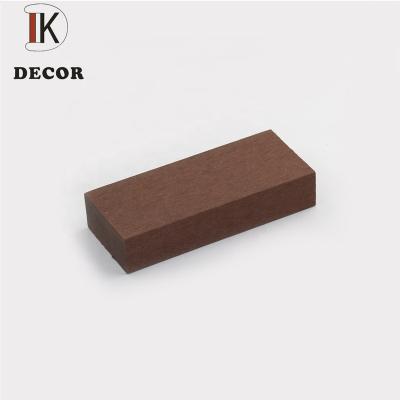 China WPC Decking Wall Panel/WPC WPC Decking Accessories Wooden Joist Sill Truss Keel Brown Plastic Compound for sale