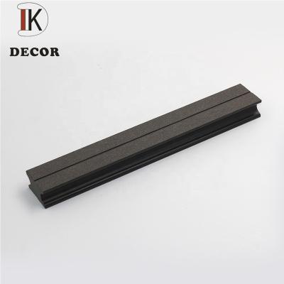 China WPC Decking Wall Panel/WPC WPC Truss Keel Black Plastic Composite Decking Accessories Wooden Joist Sill for sale