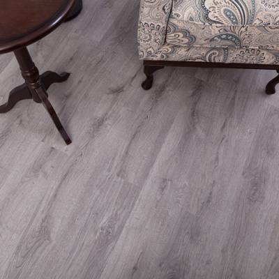 China Modern Lightweight Gray Wood Grain 6mm Thickness Spc Vinyl Flooring for sale