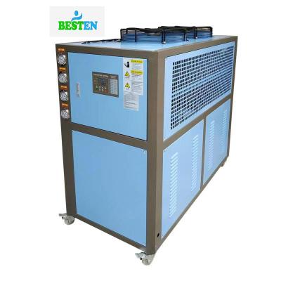 China Standard /stainless steel plate heat exchanger CE factory price shell type water tank/tube type air cooled industrial 10hp refrigerator for sale