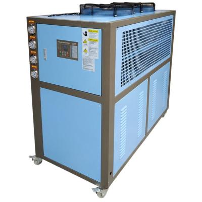 China High Efficient Copper Tube Covered Aluminum Air Cooled Ventilation Chiller Chiller 20ton Fins CNC Machine for sale