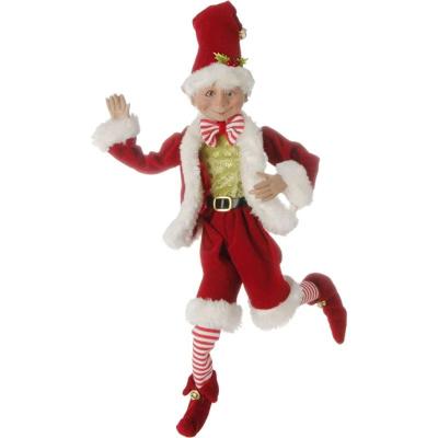 China Each Of The 16 Inch Craft Elf Doll For Christmas Party Atmosphere Decoration Handmade House Elf Toys for sale