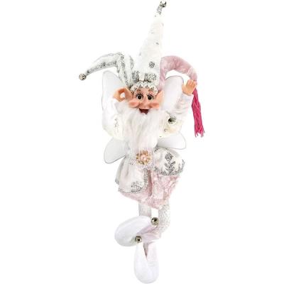 China All Christmas Decor Fairy Tale Elf Sitting With Bell Ball Novelty Naughty Boy Christmas Elf Room Decorations for sale