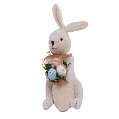 China Each of the 2023 Easter Handmade Craft Bunny Decorations Bunny Decorations White Rabbit Bunny Popular Seasonal Decorations for sale