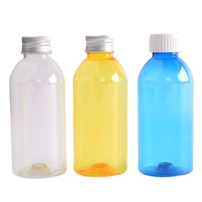 China Chemicals For Medical Use 150ml 5oz Daily Pet Cough Syrup Plastic Bottle With Tamper Proof Cap for sale