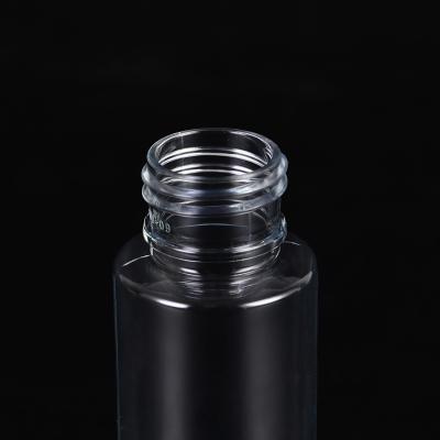 China Unique Medicine Lamp Bulb Shape Plastic Juice Bottle With Metal Cap for sale