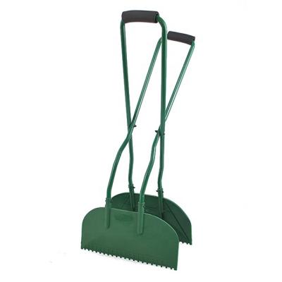 China GardenJardin Garten Garden Rake Long Handle Plastic Leaf Grabber Rake for sale