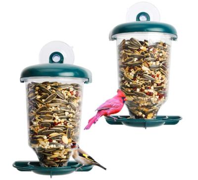 China Birds Window Bird Feeder Pack of 2 for sale