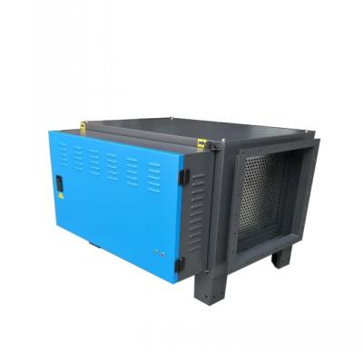 China Hotels selling electrostatic air filter for restaurant cooking oil purification system for sale