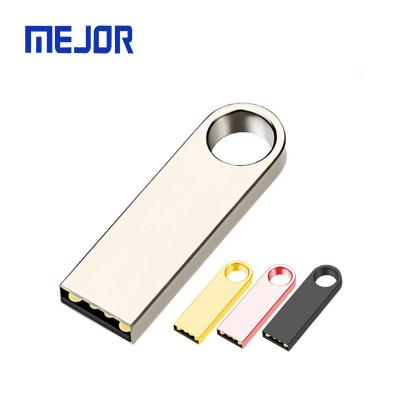 China 2 sides logo printing 2G/4G/8Gb/64Gb/128G gloss key chain 32g flash disk SE9 mini usb memory stick 3.0 Pen drive 16G for sale