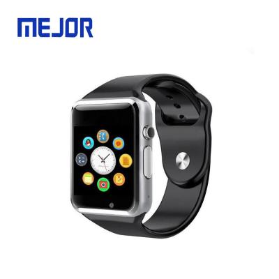 China Touch Screen LCD Mobile Phone Bracelet GT08 Reloj Card Watches V8 A1 Sports BT Rubber Wrist Band Smart Watch for sale