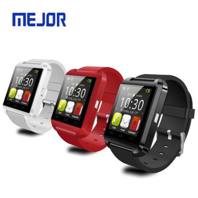 China Cheap U8 GPS navigation wristwatch Z8 rubber blue tooth phone touch screen china wearfit smart watches for sale