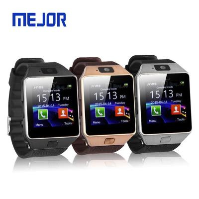 China 3G SIM Card A1 Touch Phone Wristband 4 Wristwatches DZ09 Lcd Smart Watch Kids Portable Wearfit for sale