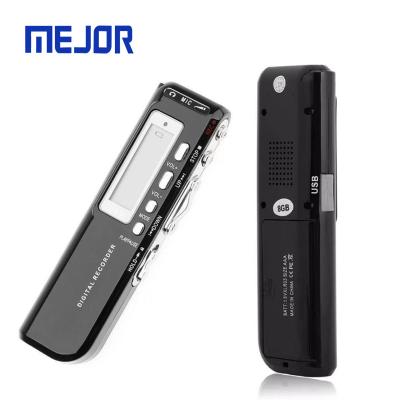 China HD Sound Voice Recorder Factory USB Pen Video HD LE MP3 Audio Long Time 8GB Memory Activated Mini Digital Voice Recorder for sale