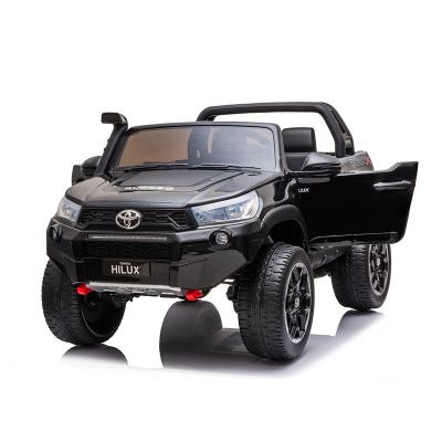 China Ride On Toy License TOYOTA HILUX Kids Electric Car 4 Motors SUV 2 Seaters Ride On Car for sale