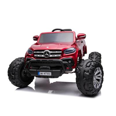 China Ride On Toy New Electric Children Ride On 4x4 Car Authorized Mercedes-Benz Monster Truck for sale