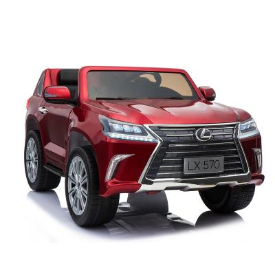 China Ride On Toy New License LEXUS 570 Ride On Car Children Electric 12v Battery Car With Remote Control for sale