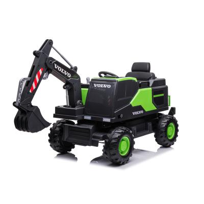 China Ride on Toy New Kids Electric Toys Digger Excavator Children Licensed Volvo ride on excavator for sale