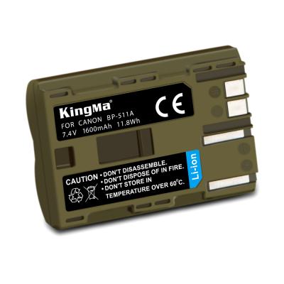 China BP511 BP-511 Camera KingMa Li-ion Rechargeable Battery For Canon BP-511A for sale