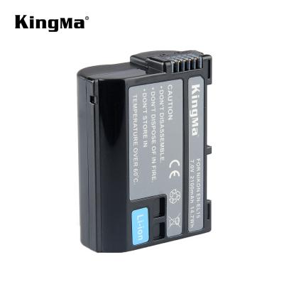 China KingMa Camera Fully Decoded EN-EL15 EL15 Digital Camera Battery For Nikon D7000/D800/D800E/V1 Z6 Z7 Camera Battery for sale