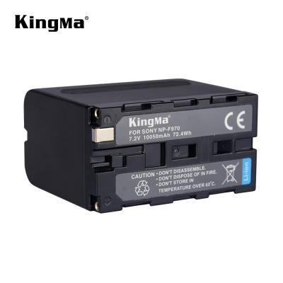 China Replacement Camera KingMa 10050mAh NP-F970 Camcorder Battery for Sony NP-F960 NP-F950 and LED Video Light for sale