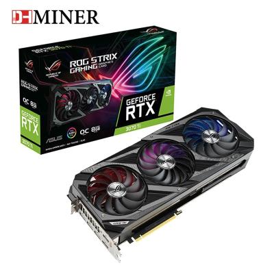 China Hot-selling GeForce RTX 3070Ti 80MH/S 8GB GDDR6X 256BIT Laptop Graphics Cards ROG-STRIX-RTX3070TI-O8G-GAMING for sale