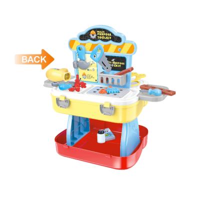 China Yellow Cartoon Plastic High Quality Cute Toy Tool Kit And Pet Store for sale