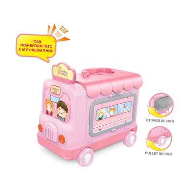 China Hot selling high quality children's toys plastic ice cream shop toys plastic toys for sale