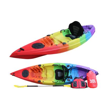 China HDPE china LLDPE kayak boat price single pesca kayak high quality plastic cheap fishing kayak for sale