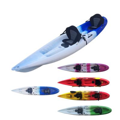 China Manufacturer Double Sea Kayak Sit In Kayak For Two Person From China From HDPE for sale