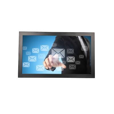 China Metal Case Embedded Wall Mount 21.5 Inch Capacitive Touch Screen LCD Desktop Monitor for sale