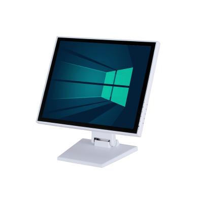 China Medical Use 1280*1024 Resolution Square Desktop Screen 17 Inch White Color LCD Desktop Monitor for sale