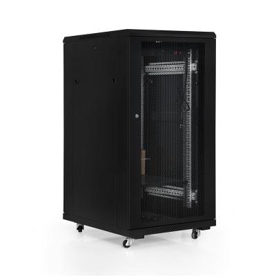 China Transparent Tempered Glass Front Door (metal Door Optional) TH-TD6822 versatile 42u server rack cabinet for data center computer rack server for sale