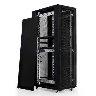 China Transparent Tempered Glass Front Door (metal Door Optional) TH-TB6042 network cabinet rack 22u server rack server cabinet 2u for sale