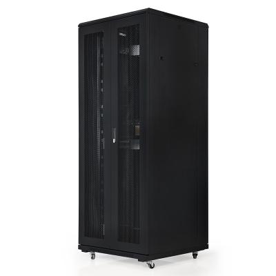 China Transparent Tempered Glass Front Door (metal Door Optional) TH-TB8842 network rack outdoor cabinet 2u server rack shelf 23