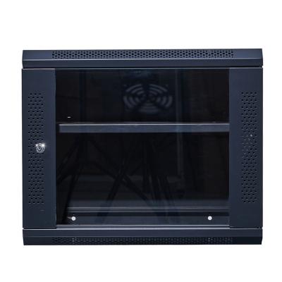 China Wall Mounted Cabinet Rack VB5409 outdoor server cabinet wall mounting network cabinet 9u internet server rack for sale