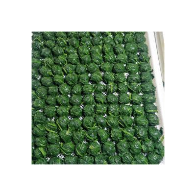 China Best Price FROZEN Water Spinach Board Frozen Leaf Crushed Frozen Spinach Balls for sale