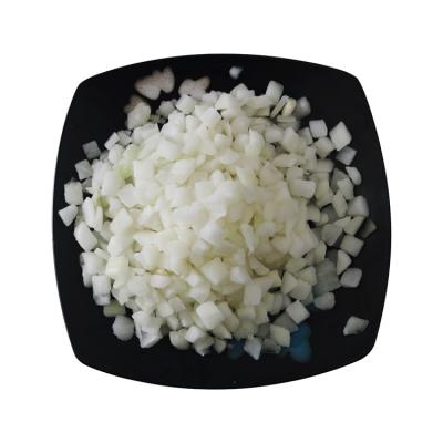 China Fresh high quality frozen white onion dies iqf frozen onion for sale