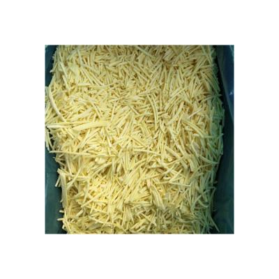 China Wholesale Price FROZEN IQF Shredded Root Ginger Frozen Shredded Yellow Ginger for sale